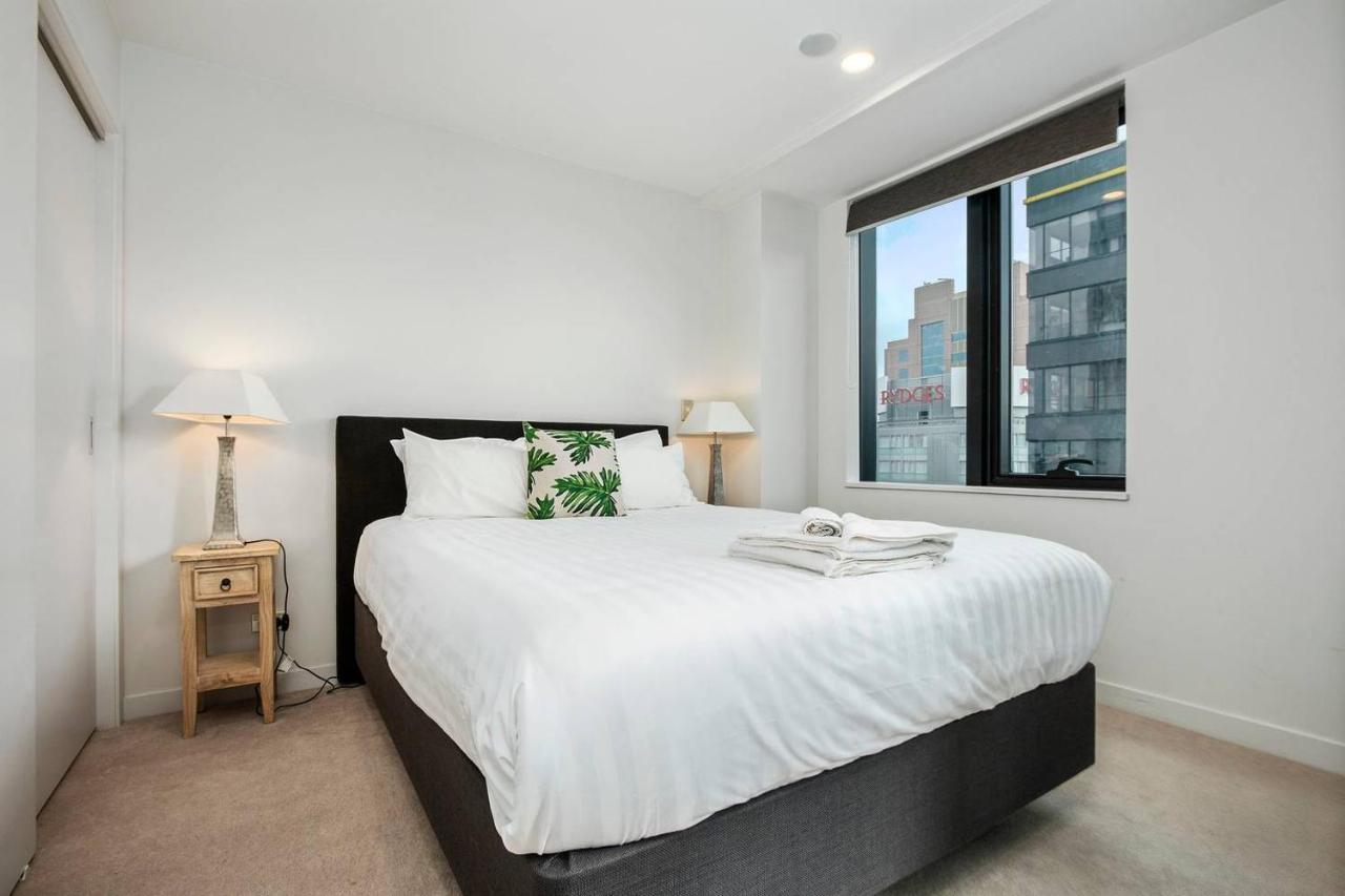 Sky Tower On Your Doorstep! Modern Two Bedroom Auckland Exterior foto