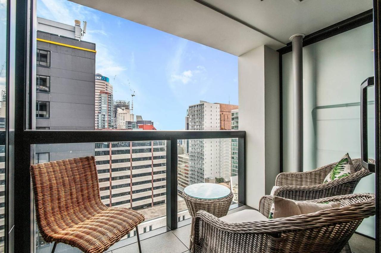 Sky Tower On Your Doorstep! Modern Two Bedroom Auckland Exterior foto
