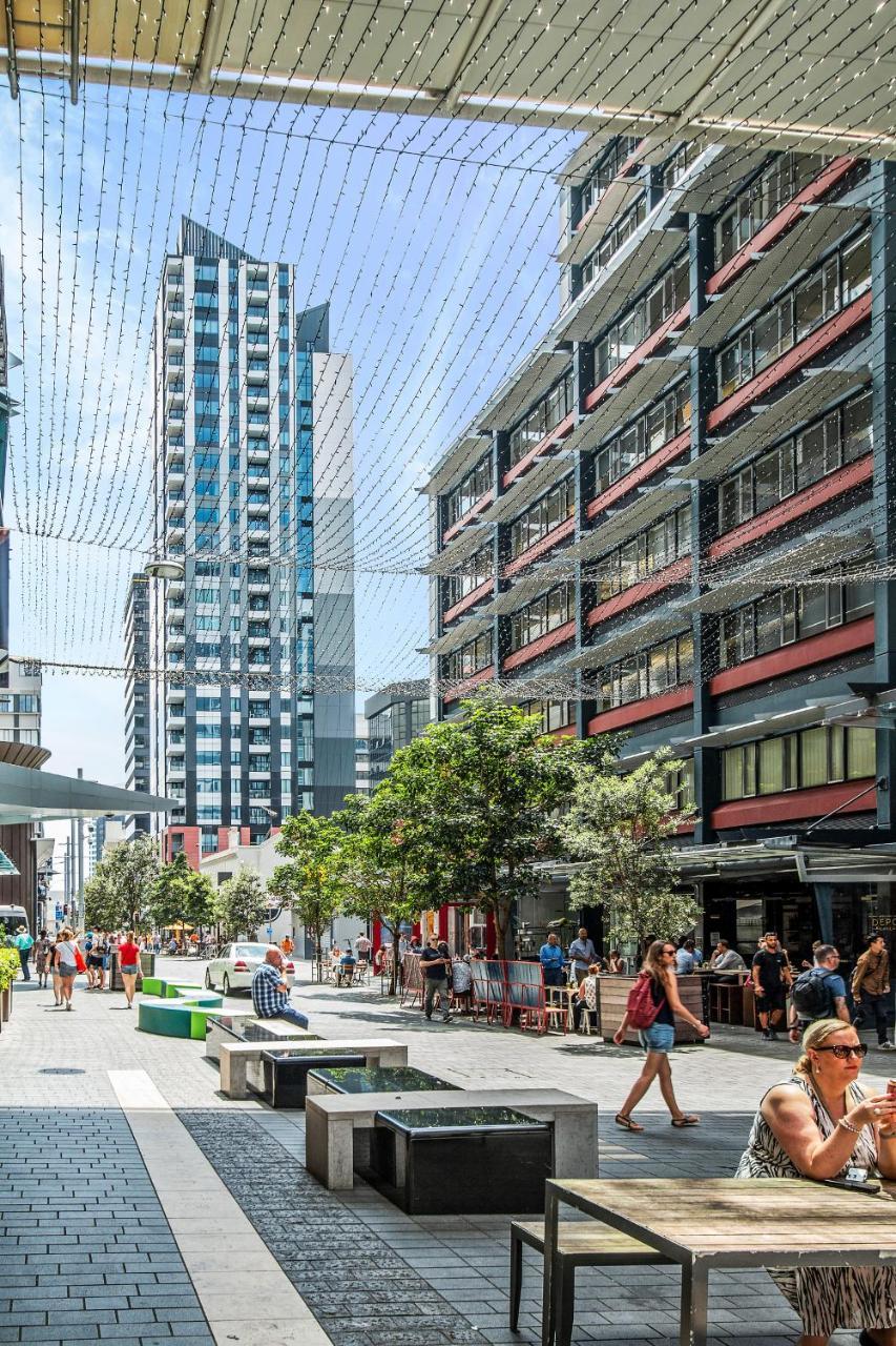 Sky Tower On Your Doorstep! Modern Two Bedroom Auckland Exterior foto